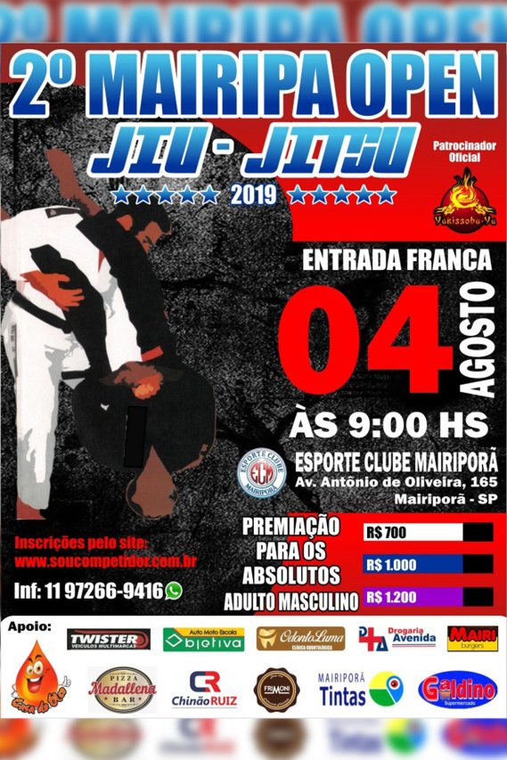 2º Mairipa Open Jiu-Jitsu 2019